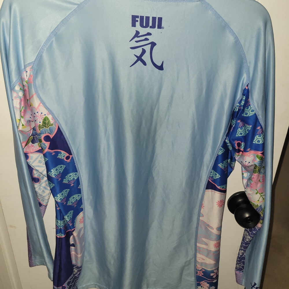 Fuji Womens Blue Rash Guard - Picture 2 of 3